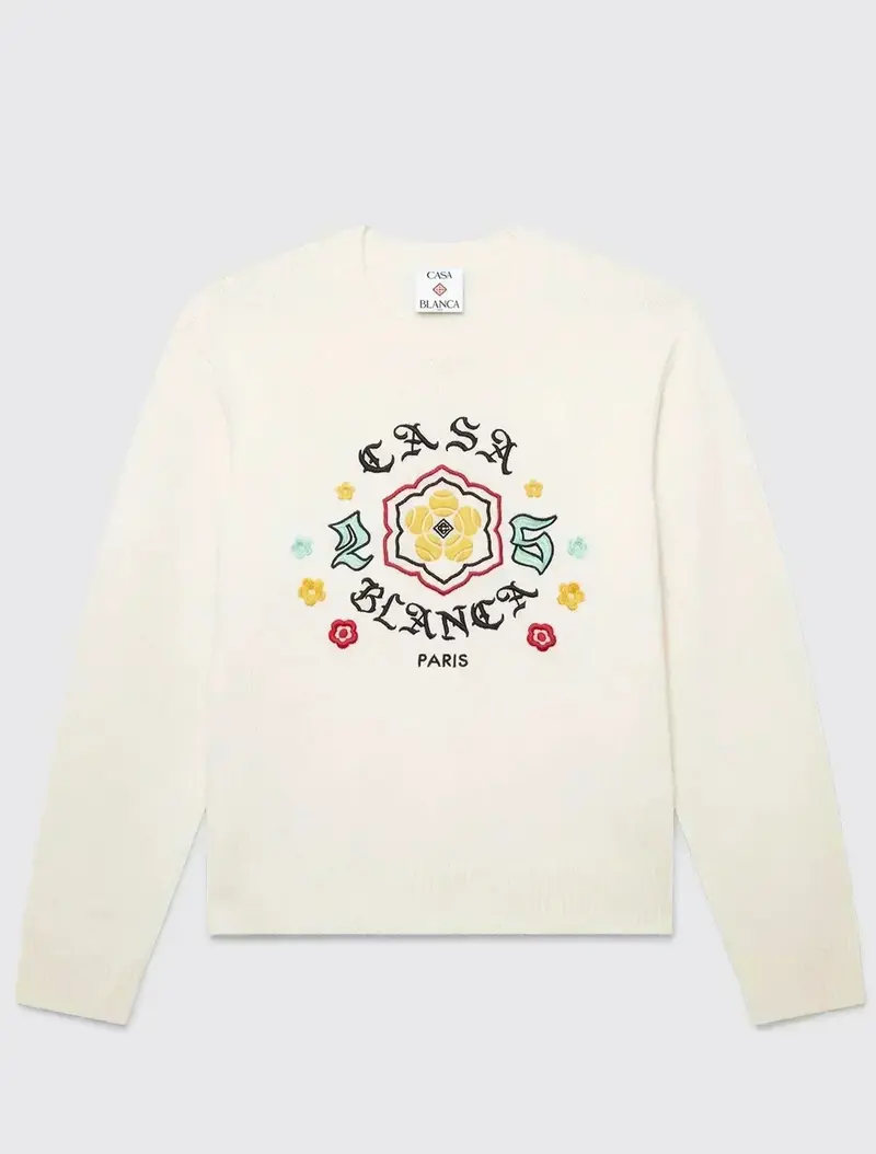 Emblem Merino Knit Crew Neck