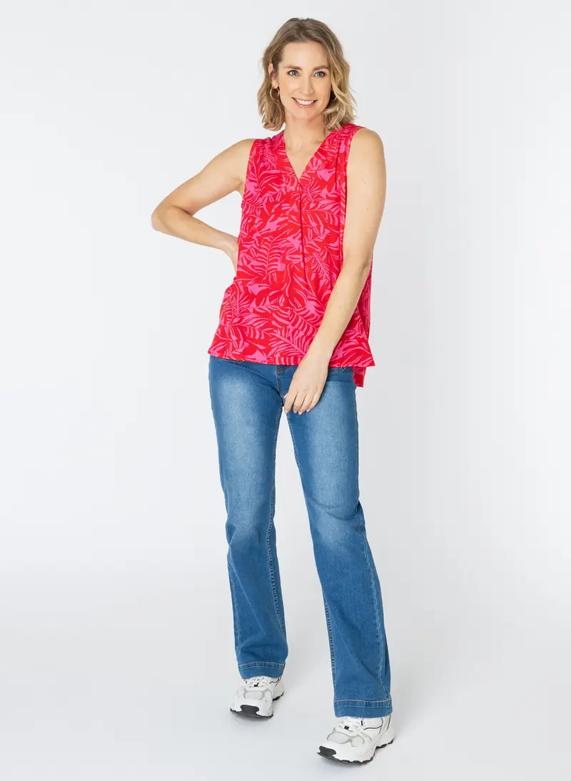 ES&SY Medine top roze multi colour