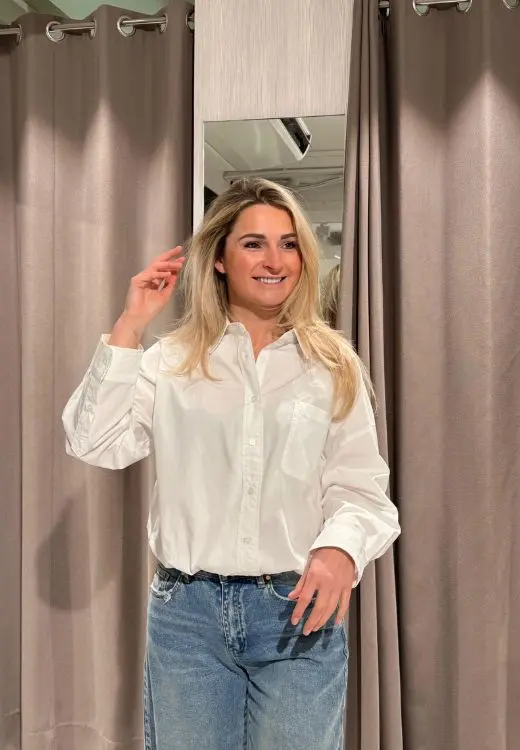 ESQUALO blouse lange mouw