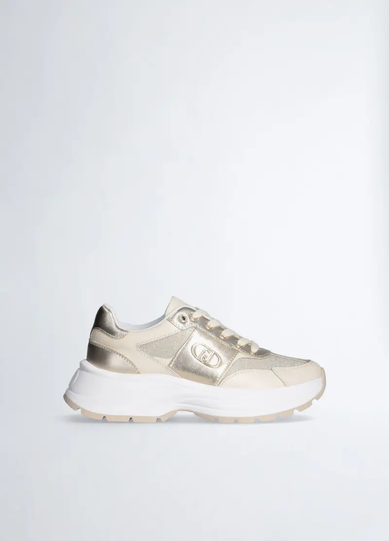 Eva 02 gold sneakers