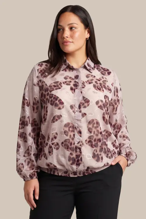 Exxcellent blouse jorila rood/sand