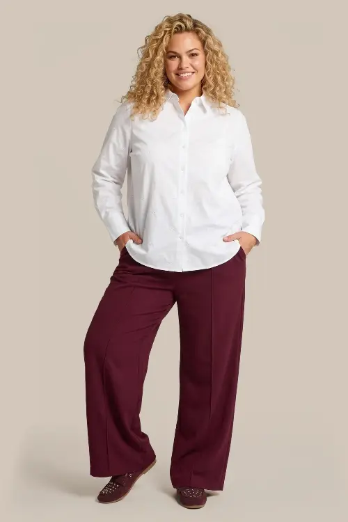Exxcellent broek mireya rood
