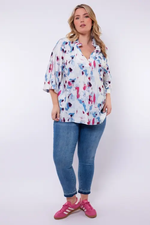 Exxcellent jeans liana blauw