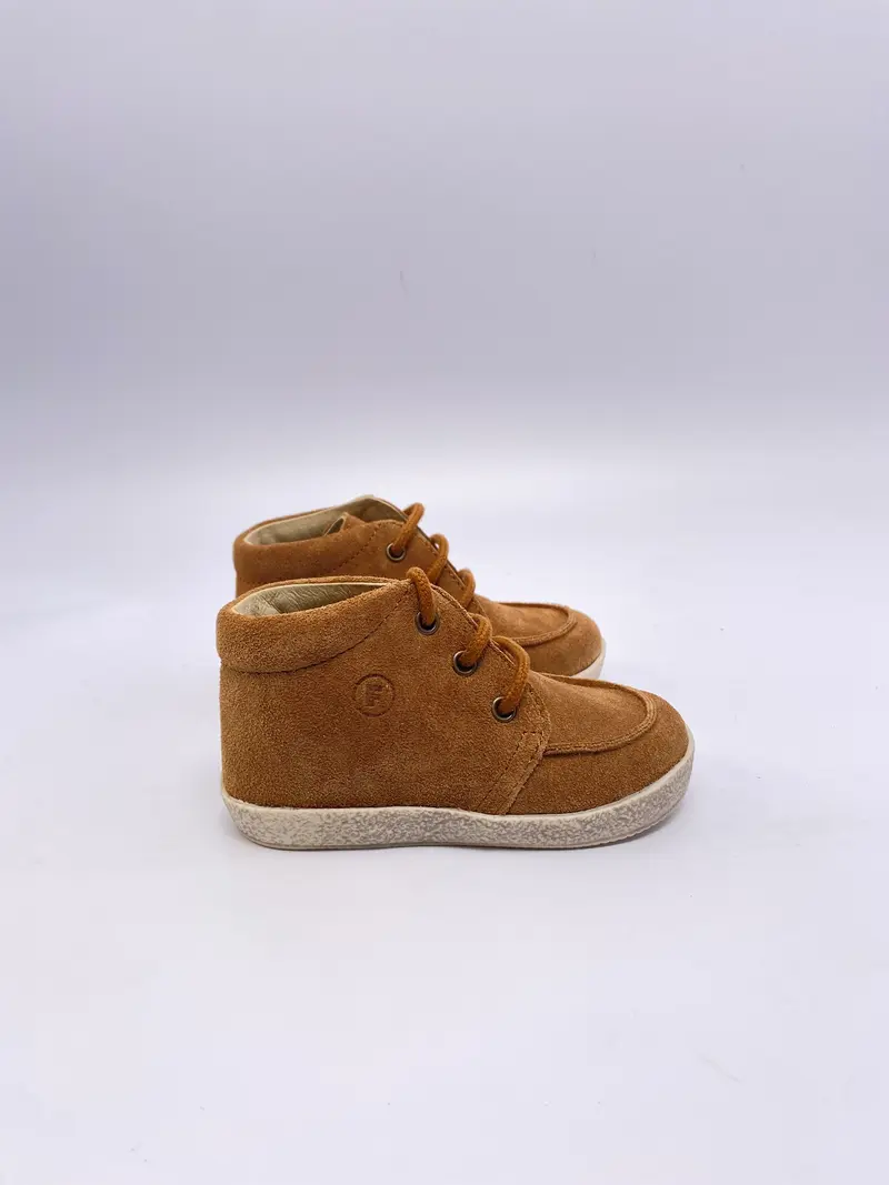 Falcotto bootschoentje ostrit suede bruin