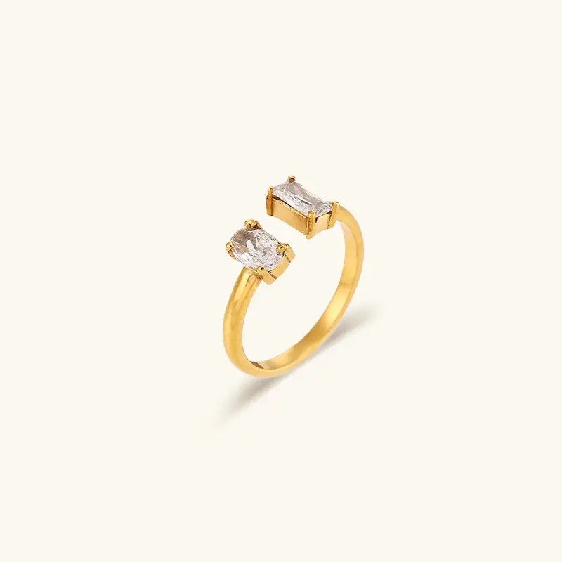 Fedilia Ädelstensring i Guld