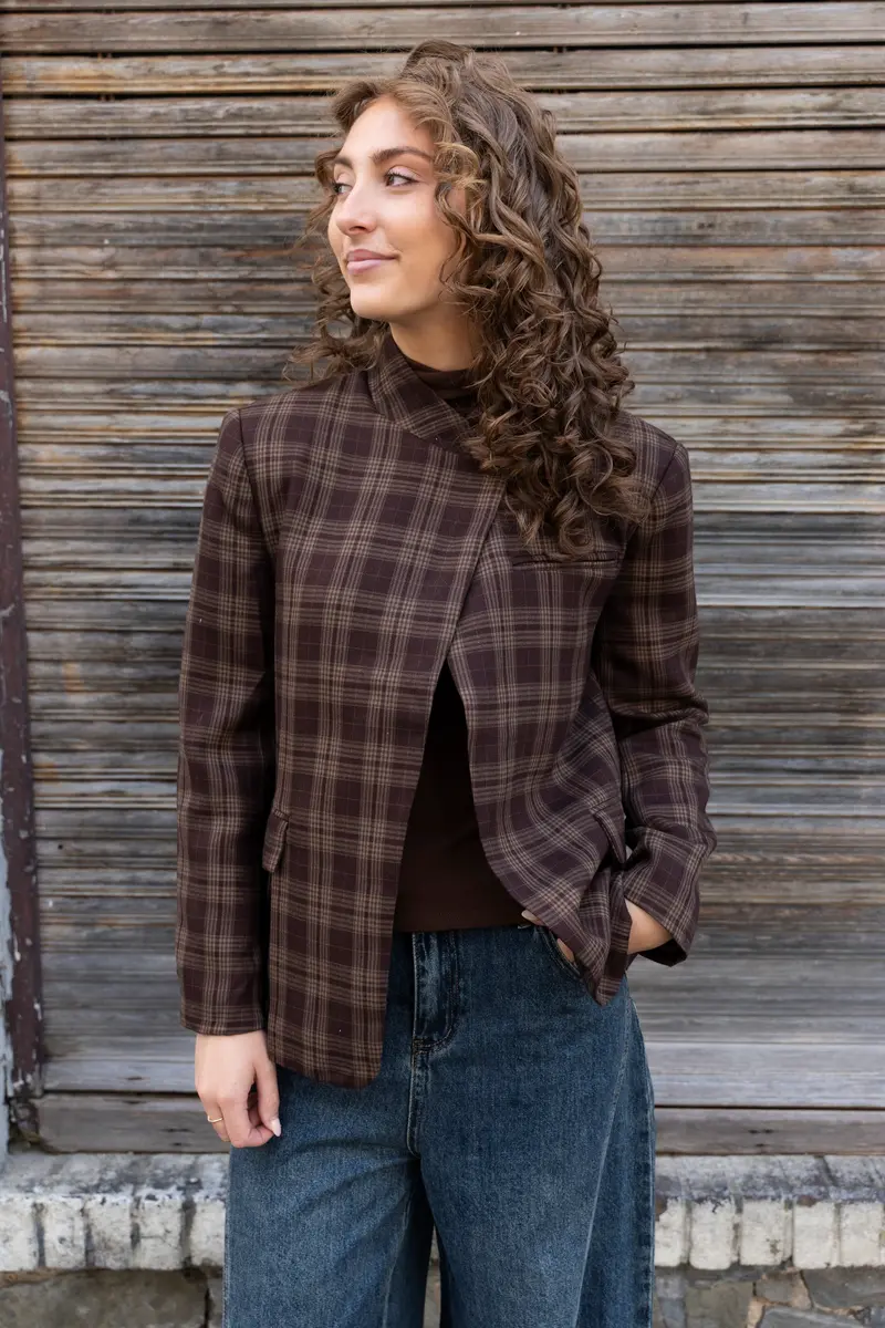 Filipa Check Blazer