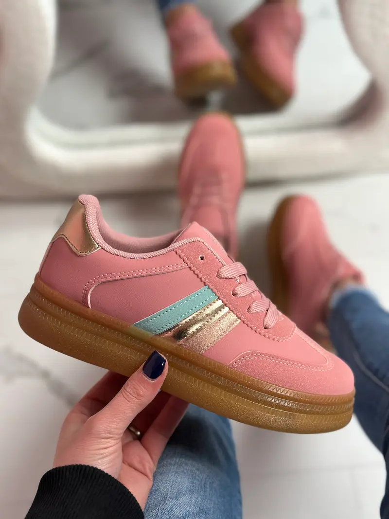 Fine Pink Sneaker - 36