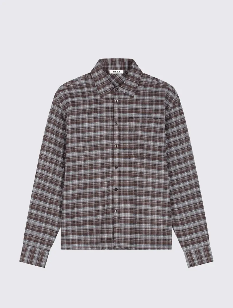 Flannel Boxy Shirt
