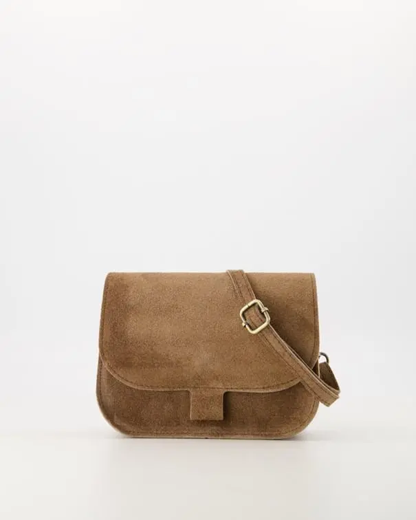 Flora suede taupe