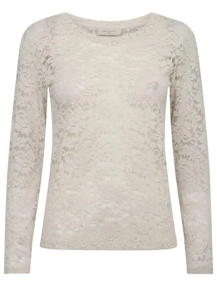 FQsaldo tee lace moonbeam