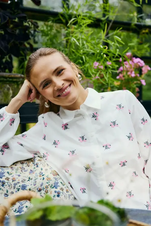 Freequent blouse leila off white