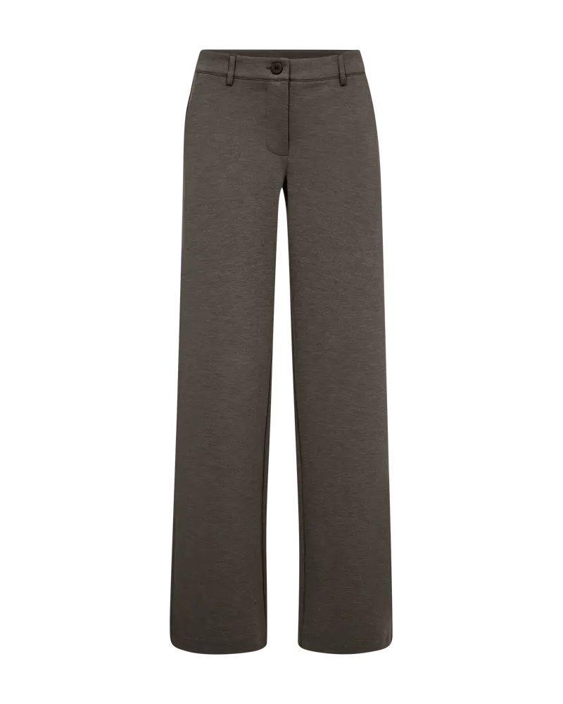 FREEQUENT BROEK NANNI WIDE LEG morel melange