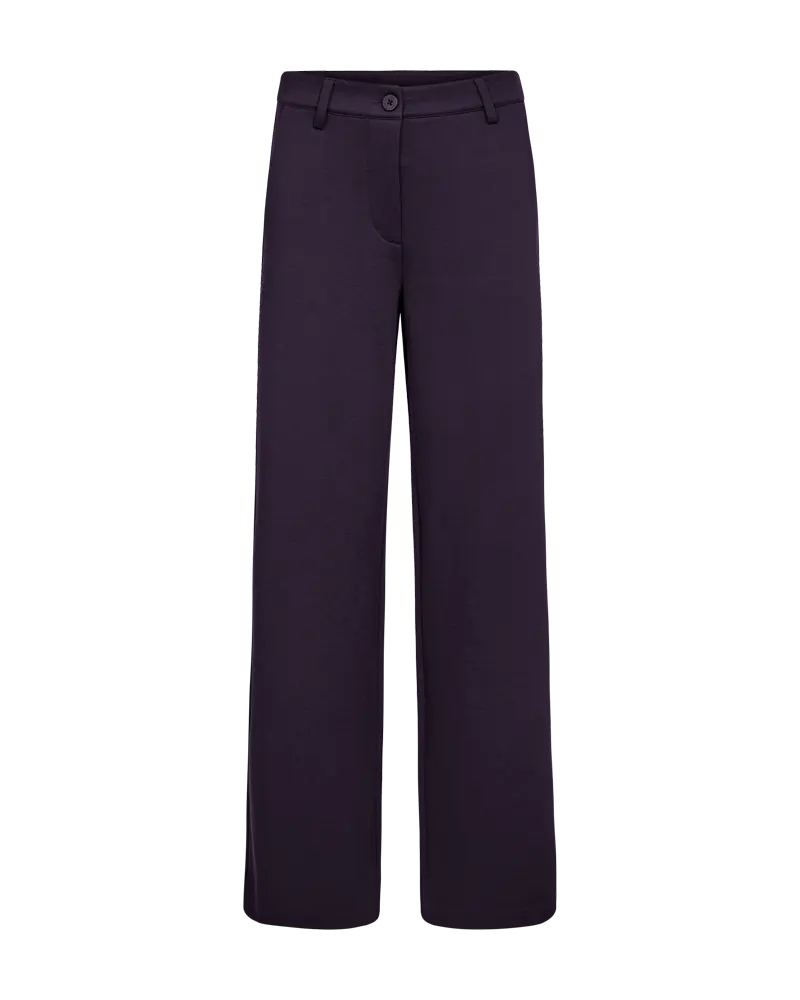 FREEQUENT BROEK NANNI WIDE LEG nightshade