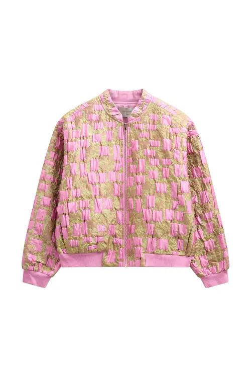Freequent jas flowy roze