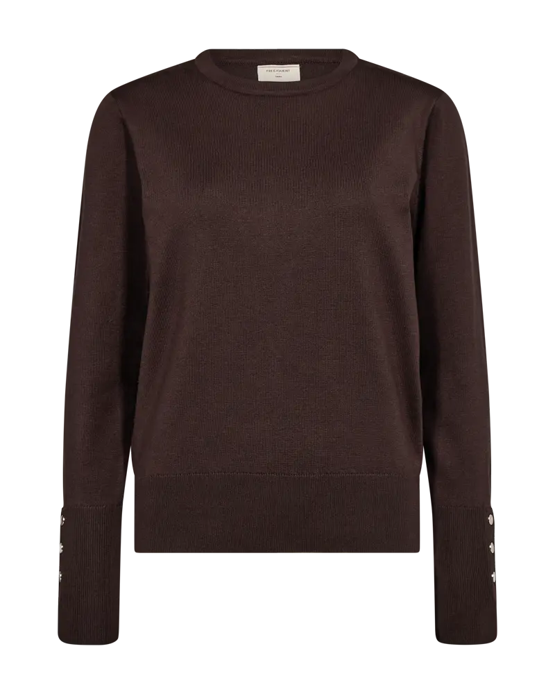 FREEQUENT PULL KATIE GOLD BUTTON mole