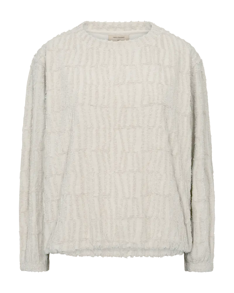 FREEQUENT PULLOVER MARISOL EFFECT JERSEY moonbeam