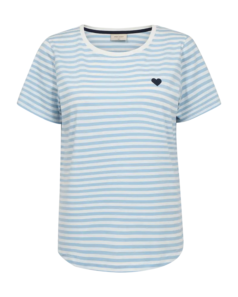 Freequent t-shirt main blauw