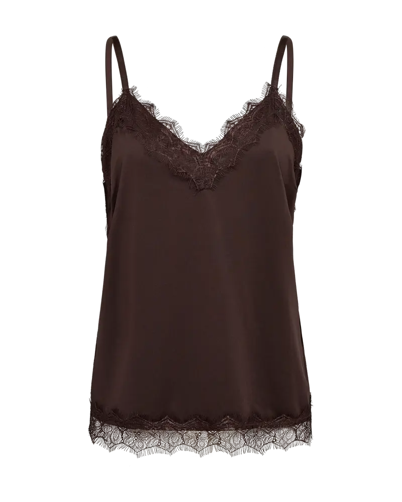 FREEQUENT TOP BICCO LACE mole