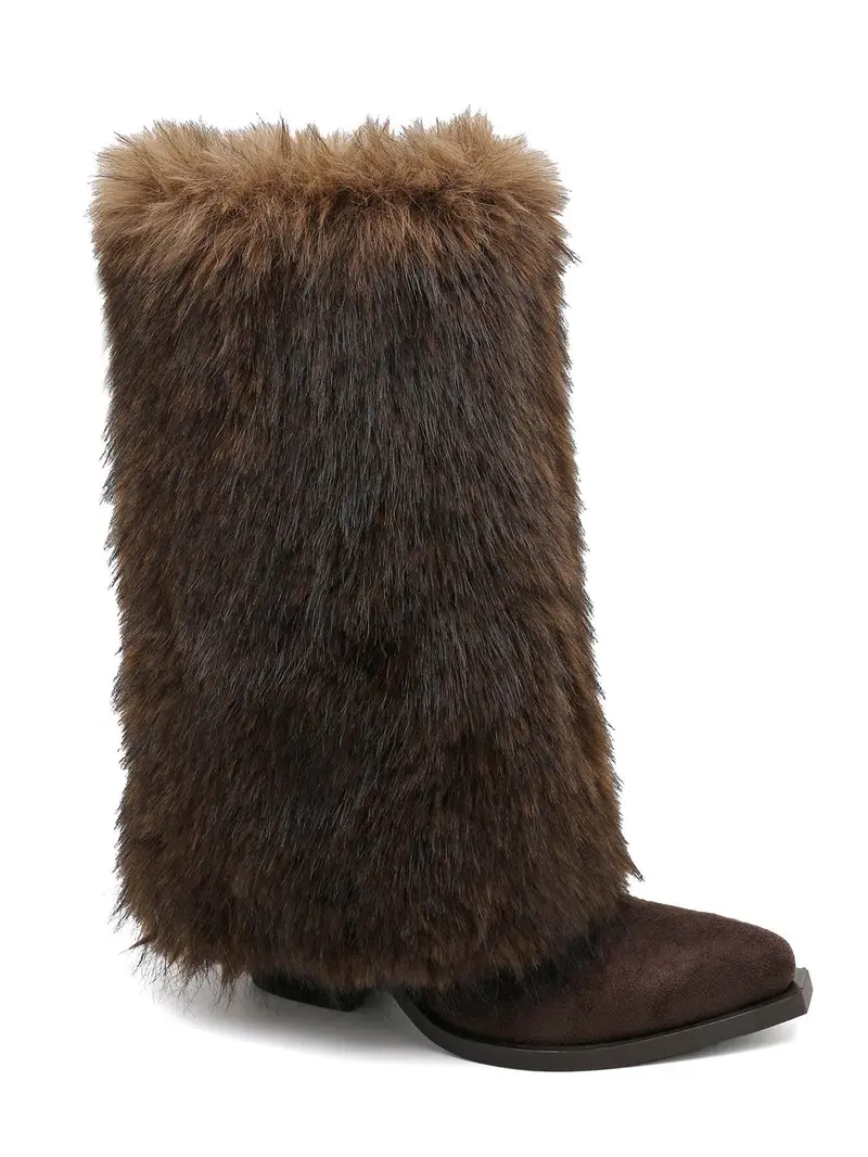 Fury Cover Brown Boots,