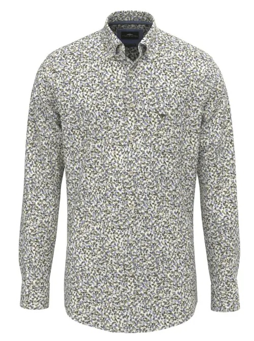 Fynch Hatton heren overhemd beige