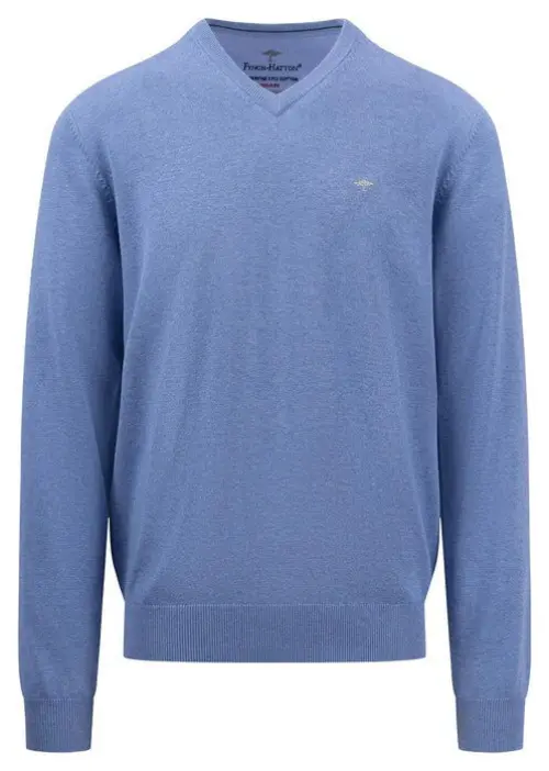 Fynch Hatton heren trui blauw