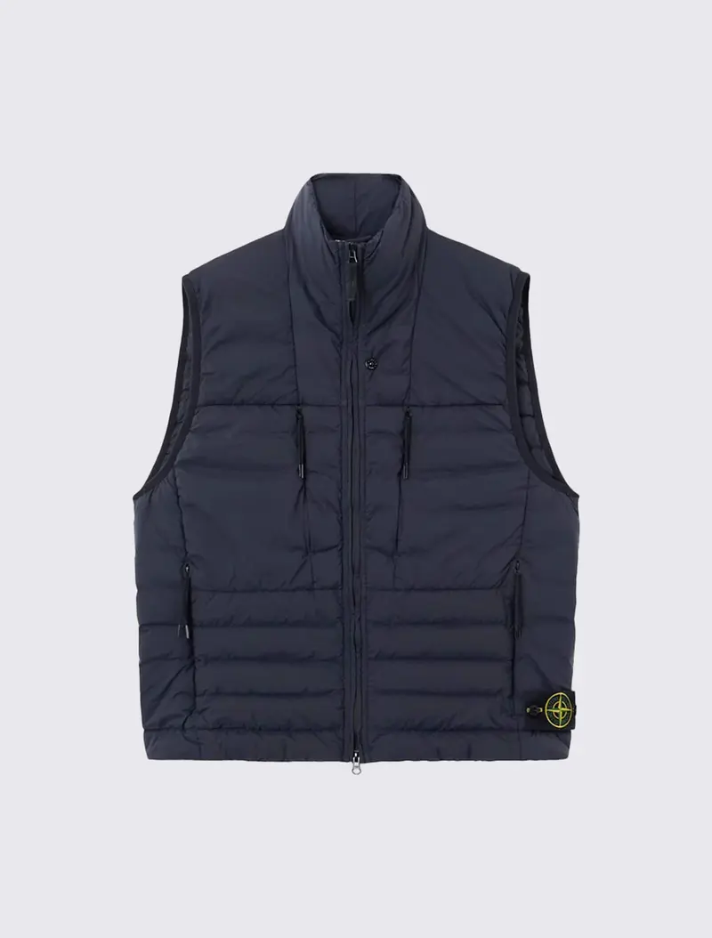G100007 Down Vest with Seamless Tunnels