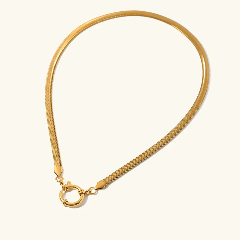 Gabriella Ormlänk Halsband i Guld