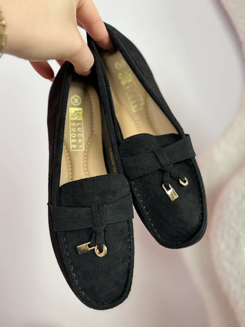 Gaby Black Loafer