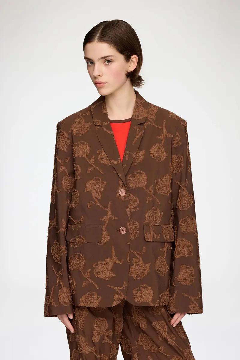 Ganni Fil Coupe blazer