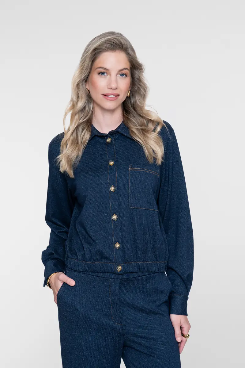 GEISHA BLOUSE blue