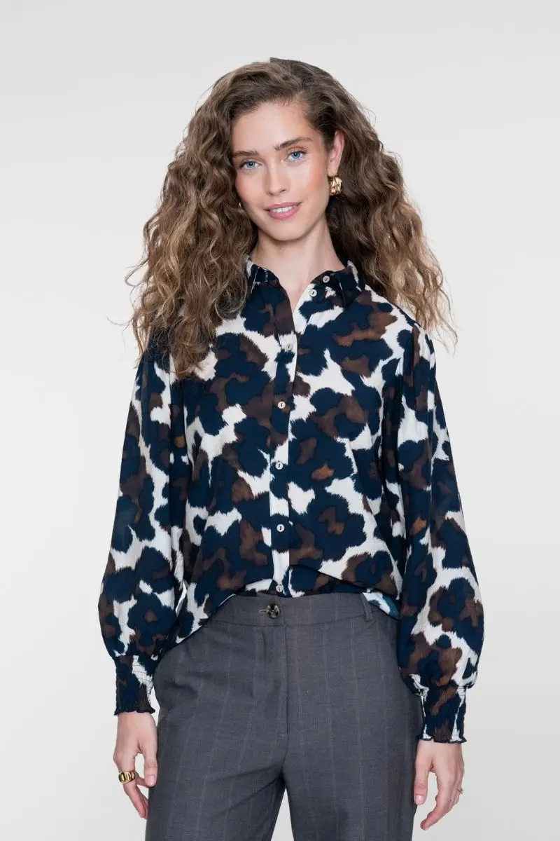 Geisha blouse lange mouw