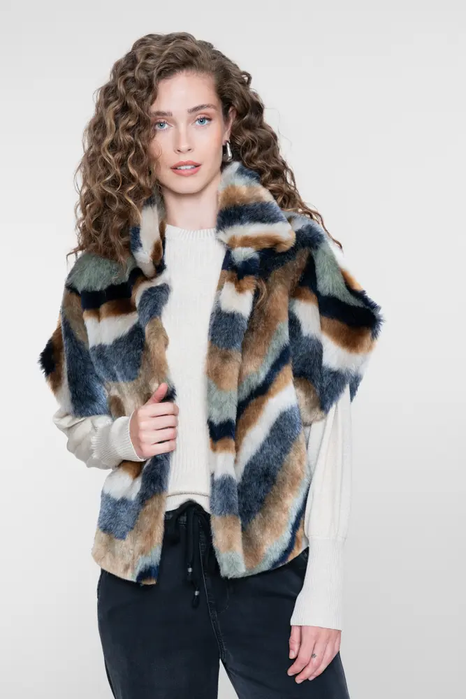 GEISHA JACKET camel/mint