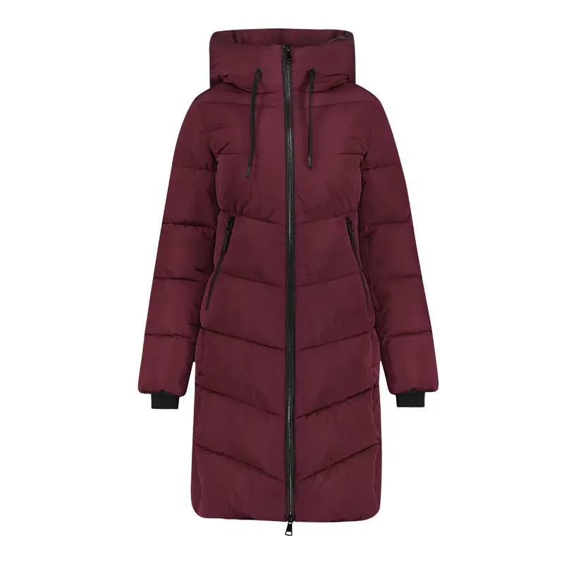 GEISHA JACKET MID LONG burgundy