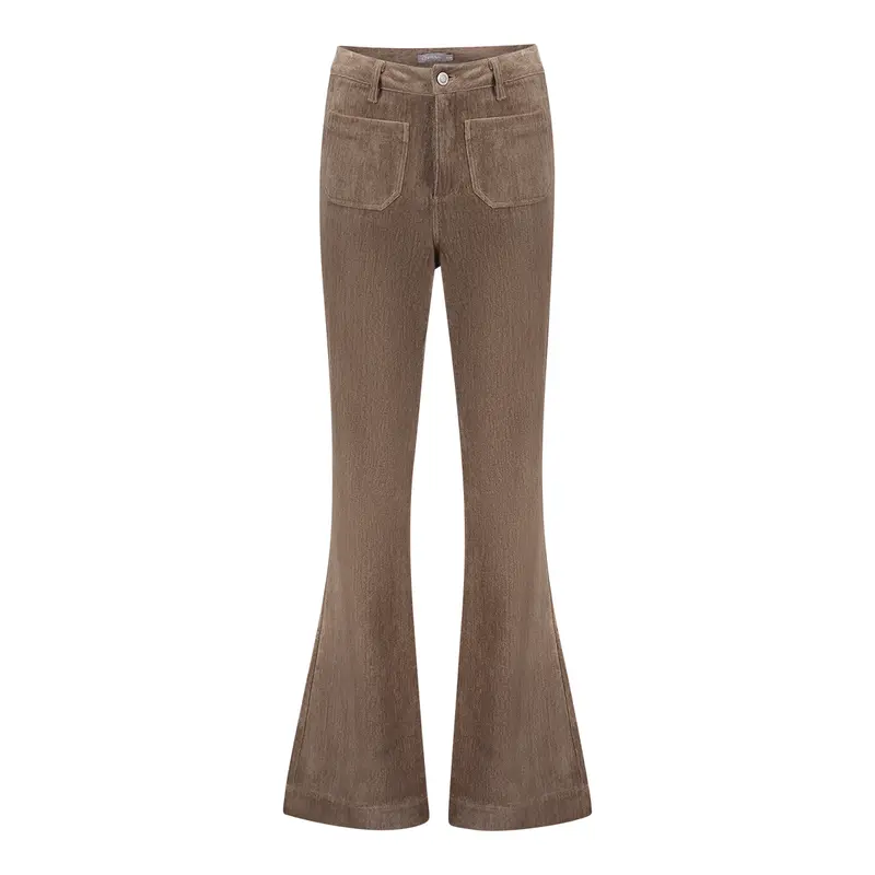 GEISHA PANTS VELOURS taupe