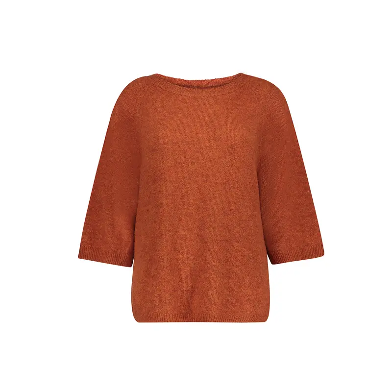 GEISHA PULL 3/4 SLEEVES stone