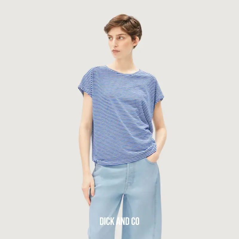 Gestreept Jersey t-shirt