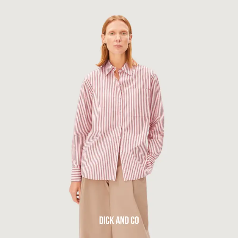 Gestreepte Loose Fit blouse