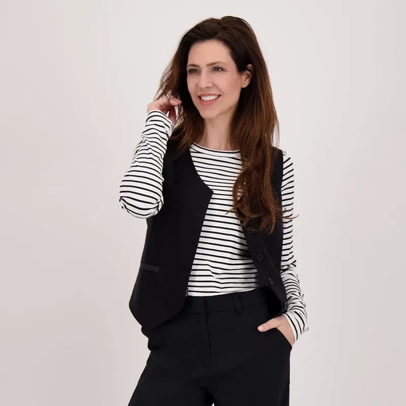 Gilet Yinthe Travel | Zwart