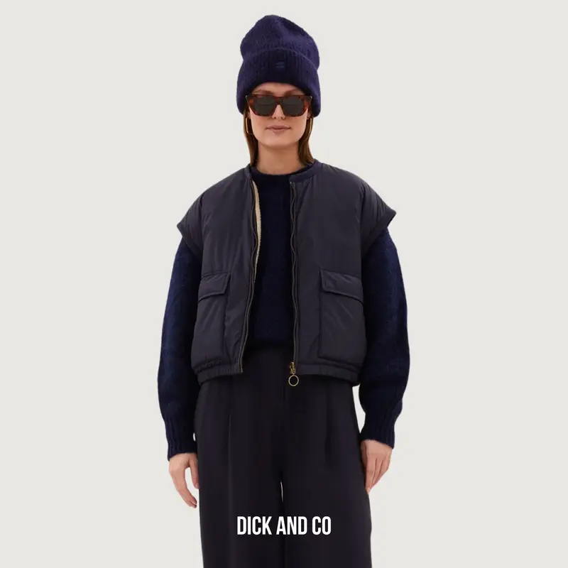 Gio sleeveless jacket