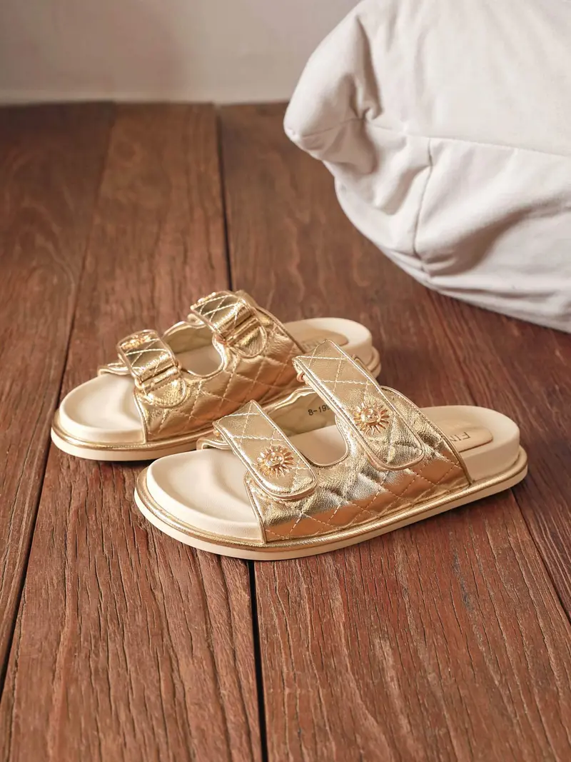Gisella Gold Slides