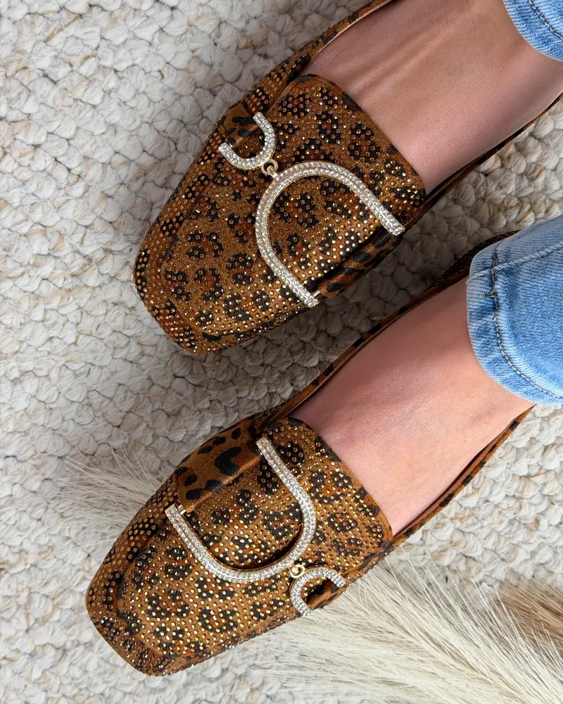 Glitter Leo Loafer