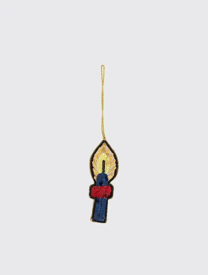 Glittery Holy Night Ornament