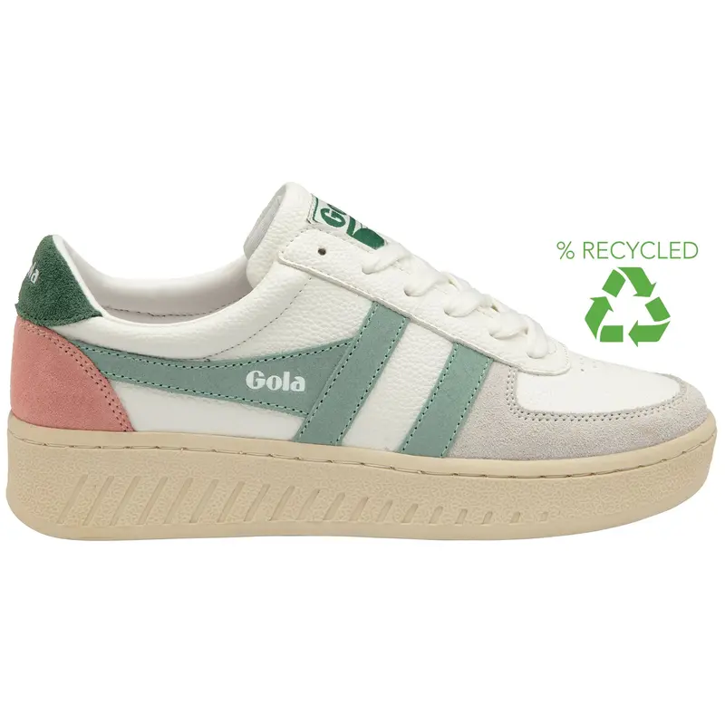 Gola grandslam trident white/green mist/evergreen
