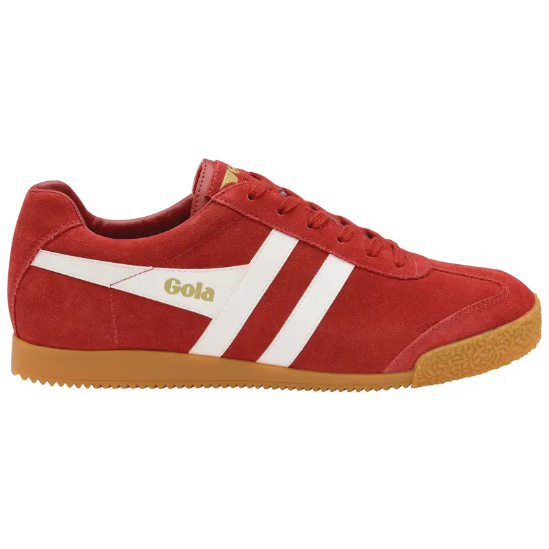 Gola Harrier suede deep red/white