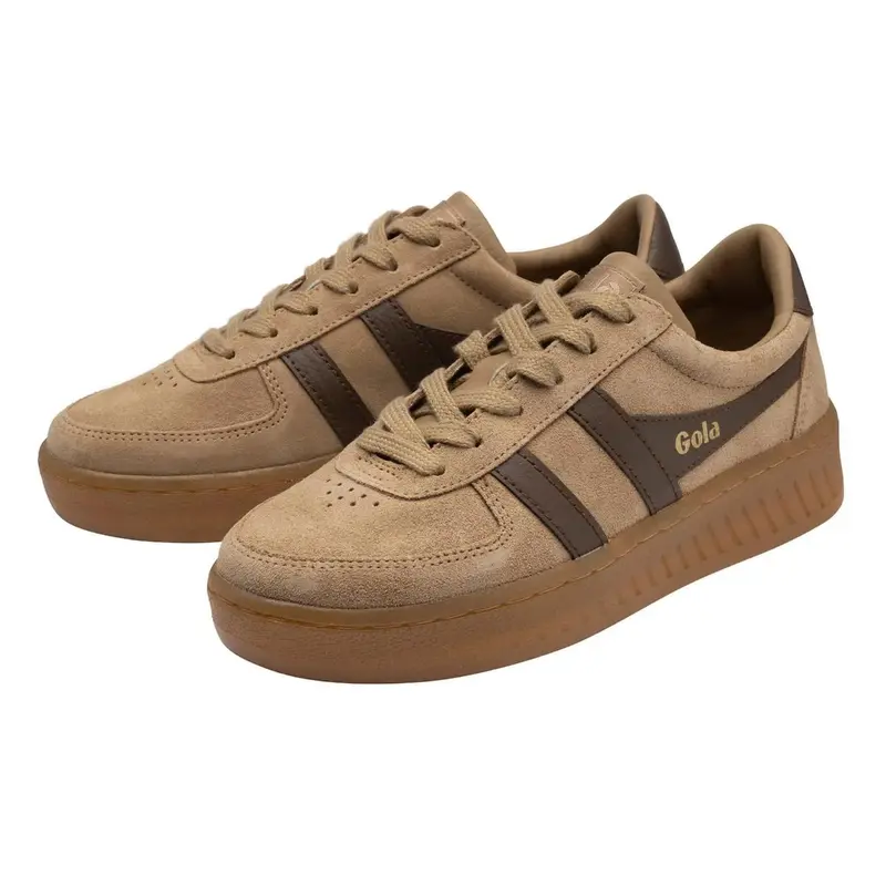 Grandslam suede W sneaker brow