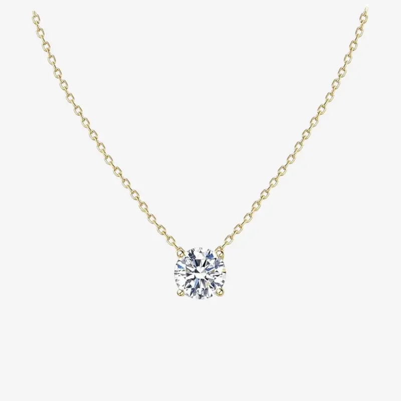 Guldpläterat Halsband