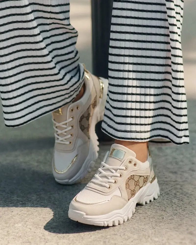 Guusje Beige Sneaker