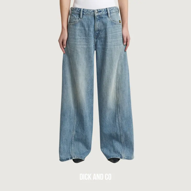 Helyx Cinch Wide Jeans