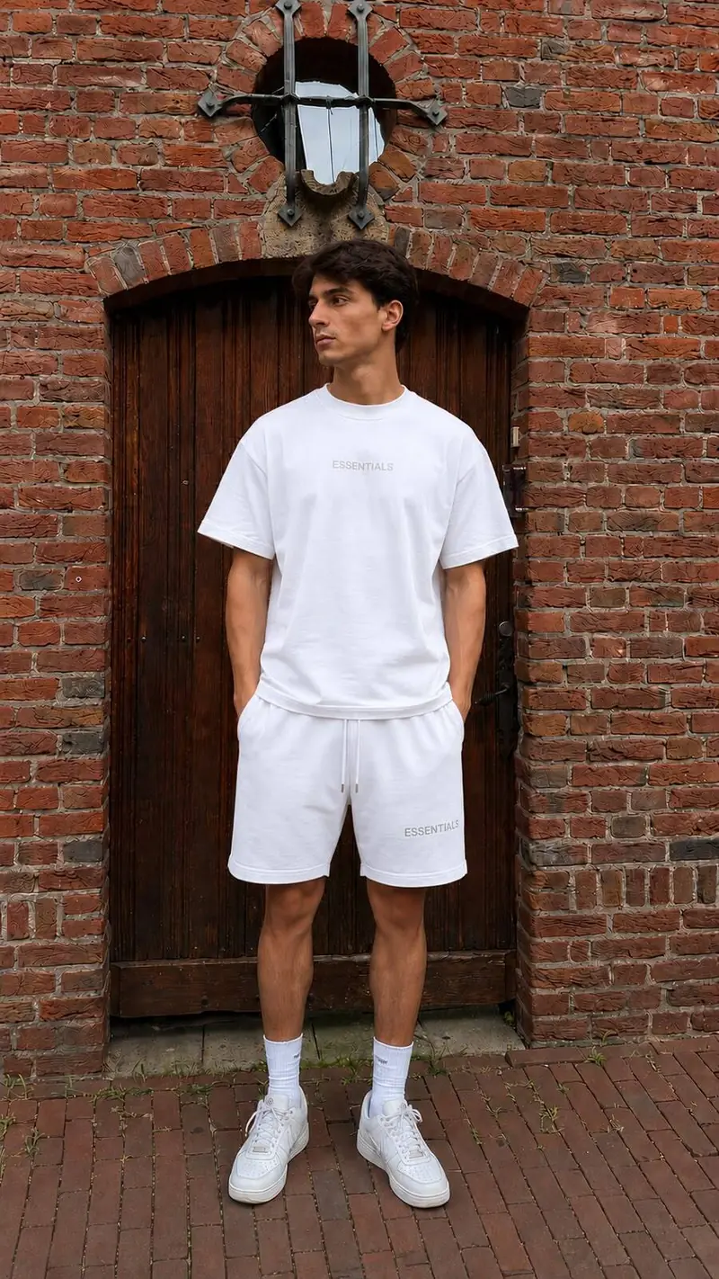 Heren Set - Off-White