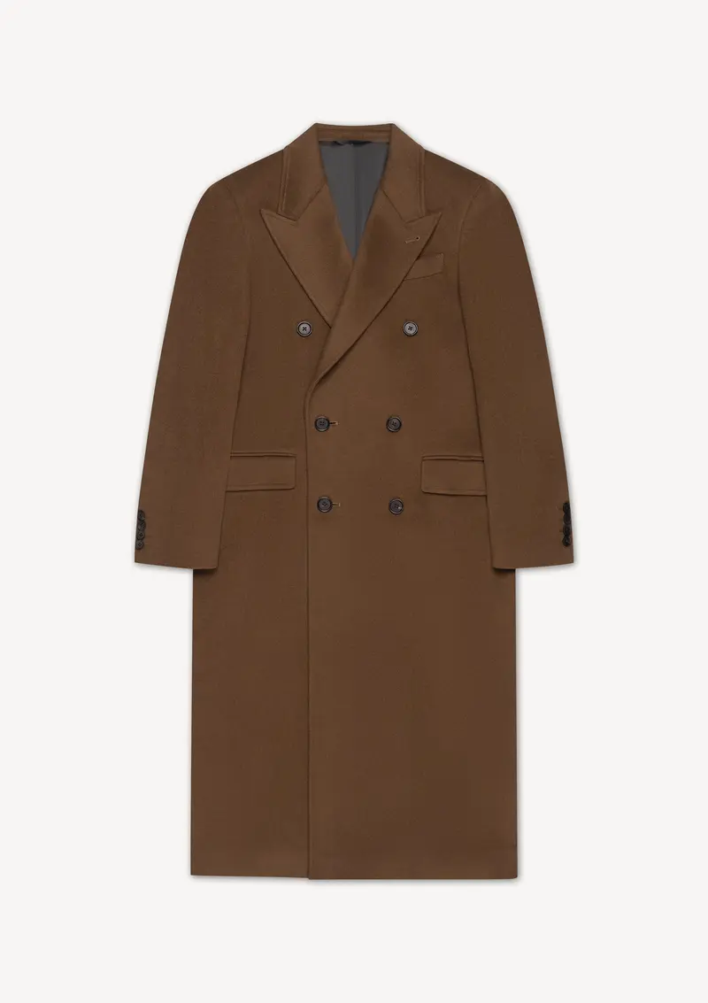 Herman | Double Breasted Coat Tabacco
